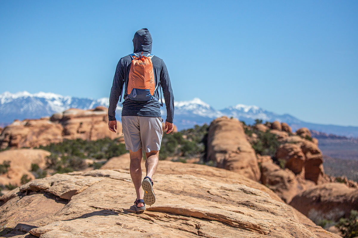 Hiking shirts and shorts
